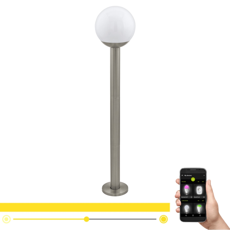 Eglo 97249 - Димируема външна LED лампа NISIA-C 1xE27/9W/230V 980 mm IP44