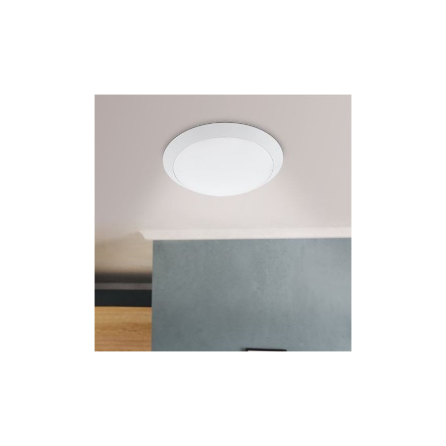 Eglo - LED За баня Лампа за таван LED/11W/230V бяла IP44