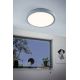 Eglo - LED Лампа за таван 1xLED/25W/230V сребърна кръг 2500 lm