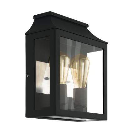 Eglo - Екстериорна Стенна лампа 2xE27/60W/230V IP44