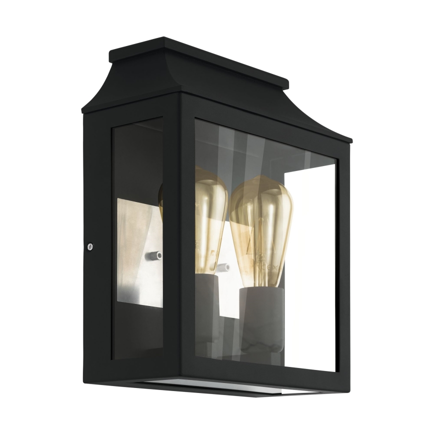 Eglo - Екстериорна Стенна лампа 2xE27/60W/230V IP44