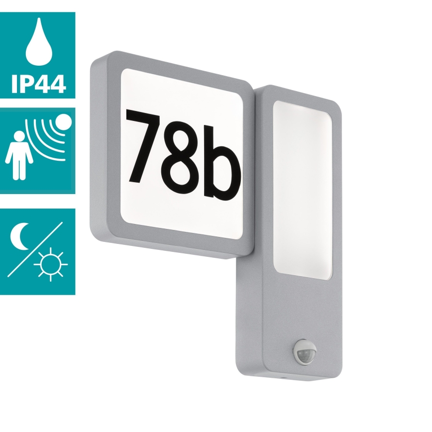 Eglo - LED външно настенно осветително тяло 2xLED/2,7W + LED/3,6W/230V IP44