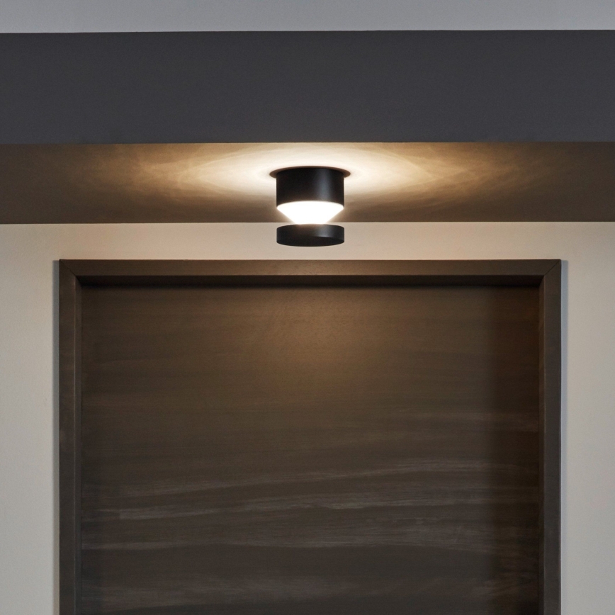 Eglo - LED Екстериорна Стенна лампа LED/11W/230V черна IP44