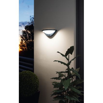 Eglo 97312 - LED Екстериорен аплик със сензор BELCREDA LED/9,3W/230V IP44