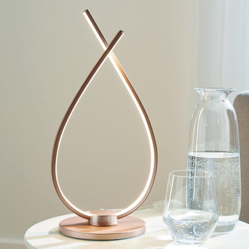 Eglo 97364 - LED настолна лампа PALOZZA 1xLED/14W/230V