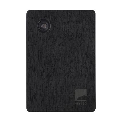 Eglo - Сензор за здрач 2-100 lux черен IP44