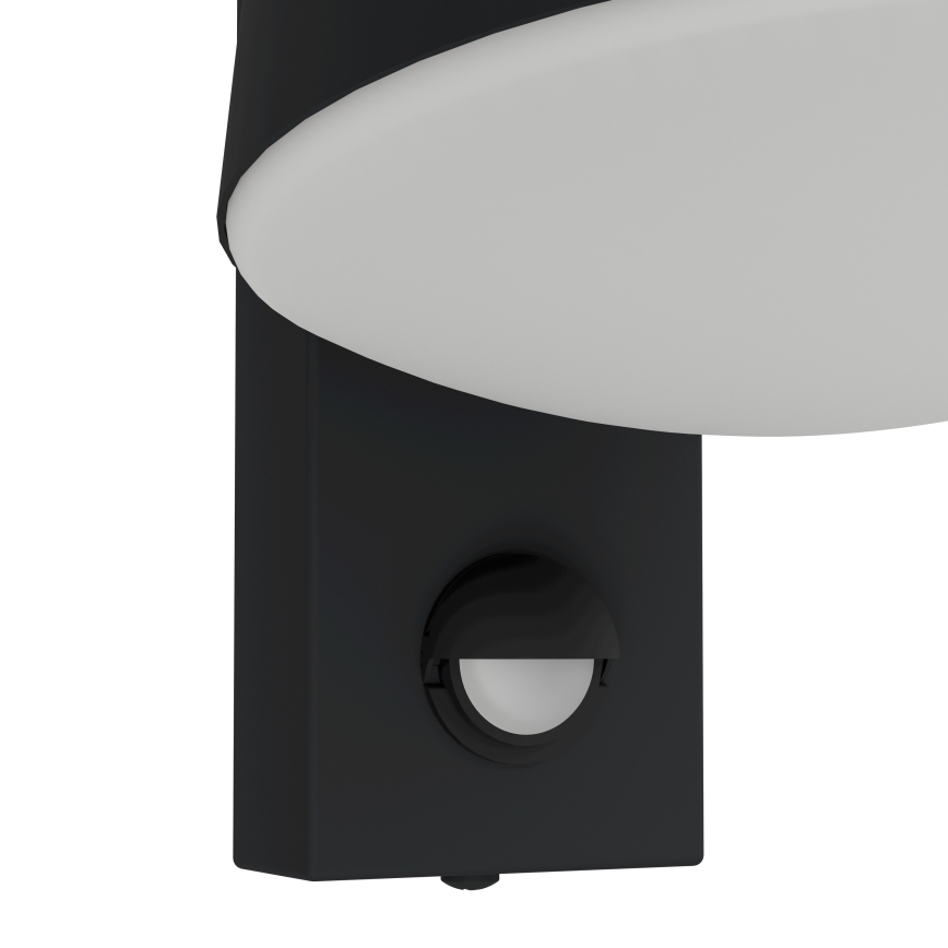 Eglo - Външна, настенна лампа със сензор 1xE27/10W/230V IP44