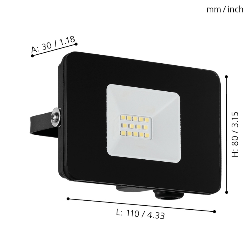 Eglo - LED Рефлектор LED/10W/230V IP65