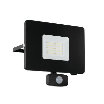 Eglo - LED Рефлектор със сензор LED/50W/230V IP44