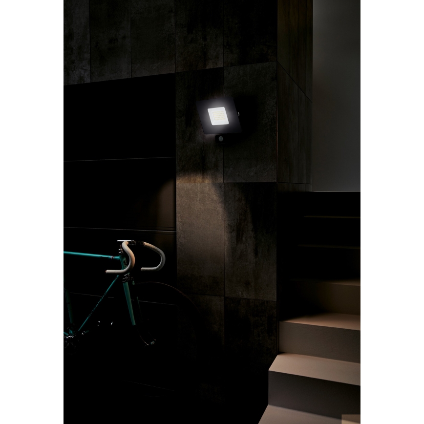 Eglo - LED Рефлектор със сензор LED/50W/230V IP44