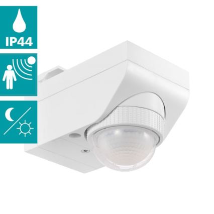 Eglo 97466 - Външен сензор за движение и сумрак DETECT ME 4 12 м бял IP44