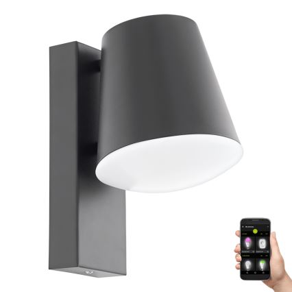 Eglo - LED Димируем екстериорн аплик CALDIERO-C 1xE27/9W/230V IP44
