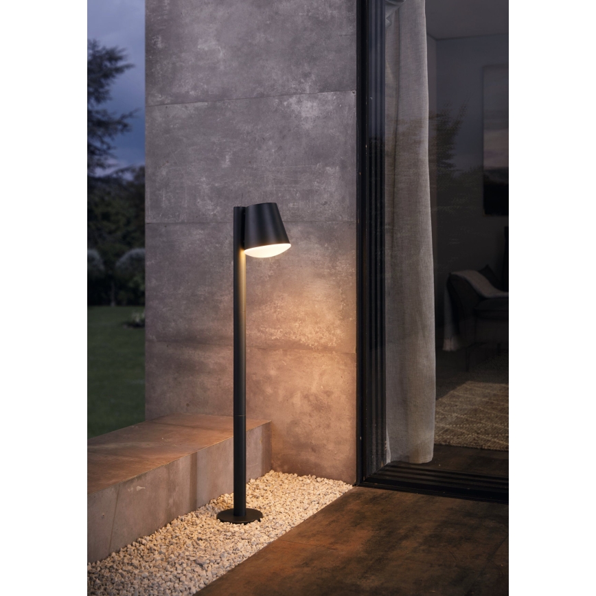Eglo - LED RGB Димируем екстериорен лампа CALDIERO-C 1xE27/9W/230V антрацит IP44