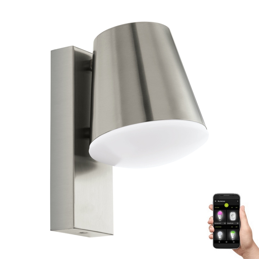 Eglo - LED Димируем екстериорен аплик CALDIERO-C 1xE27/9W/230V IP44