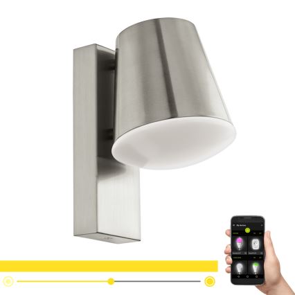 Eglo - LED Димируем екстериорен аплик CALDIERO-C 1xE27/9W/230V IP44