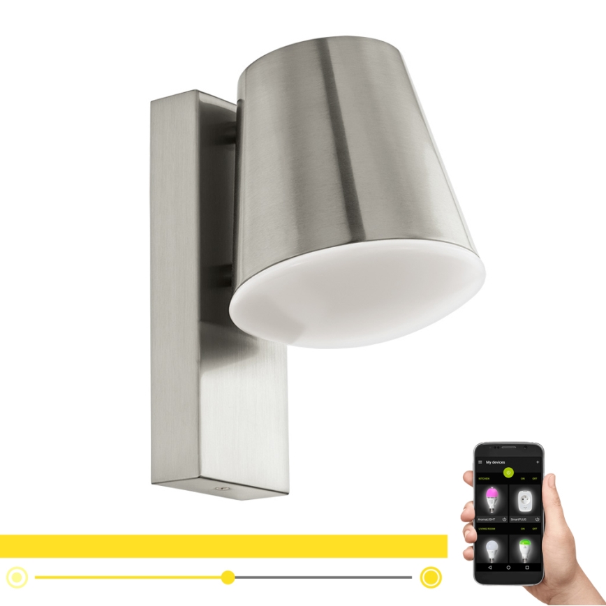Eglo - LED Димируем екстериорен аплик CALDIERO-C 1xE27/9W/230V IP44