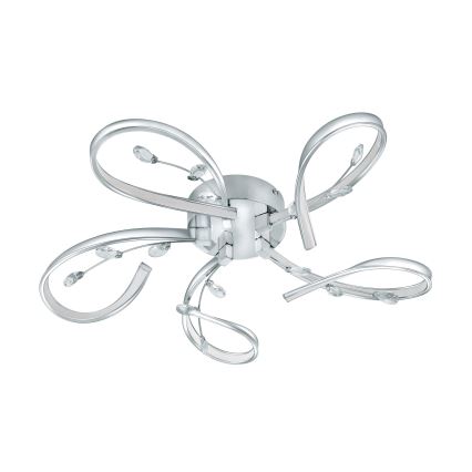 Eglo - LED Кристален повърхностно монтиран Полилей 5xLED/6,6W/230V