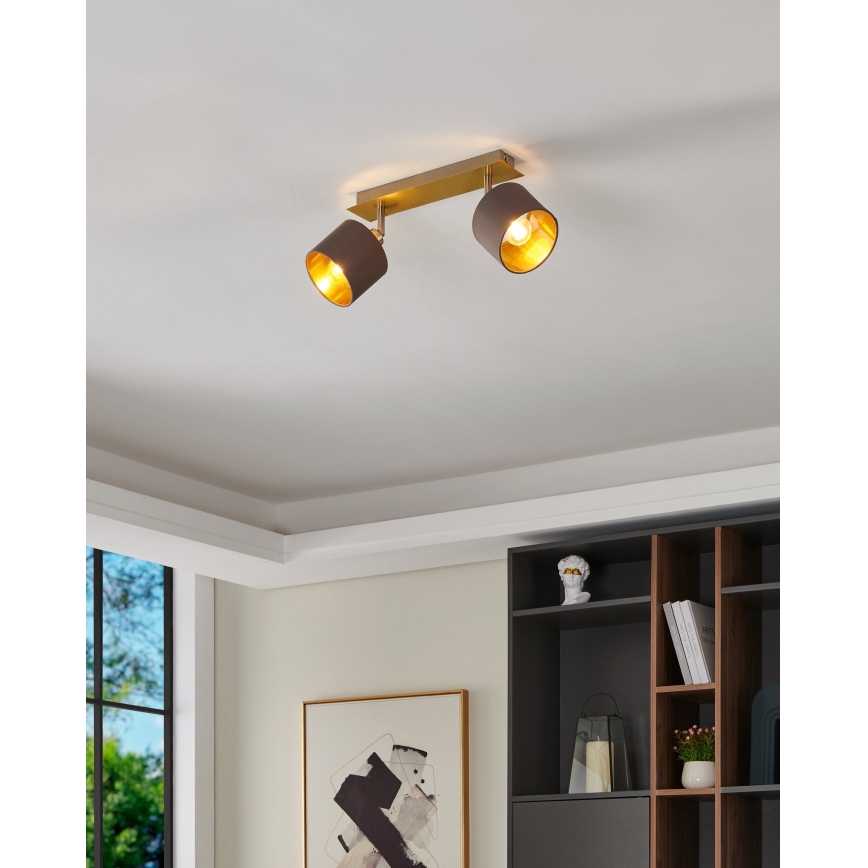 Eglo - Точково осветително тяло 2xE14/10W/230V
