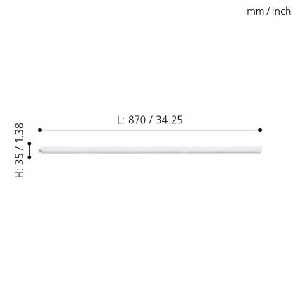 Eglo - LED Осветление за кухненски плот LED/8,2W/230V