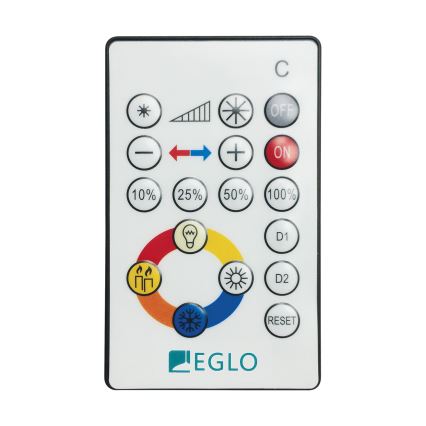 Eglo - Димируемо LED таванно осветително тяло, 21 W, 230 V, Ø 45 см + дистанционно управление