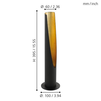 Eglo - LED Настолна лампа 1xGU10/4,5W/230V