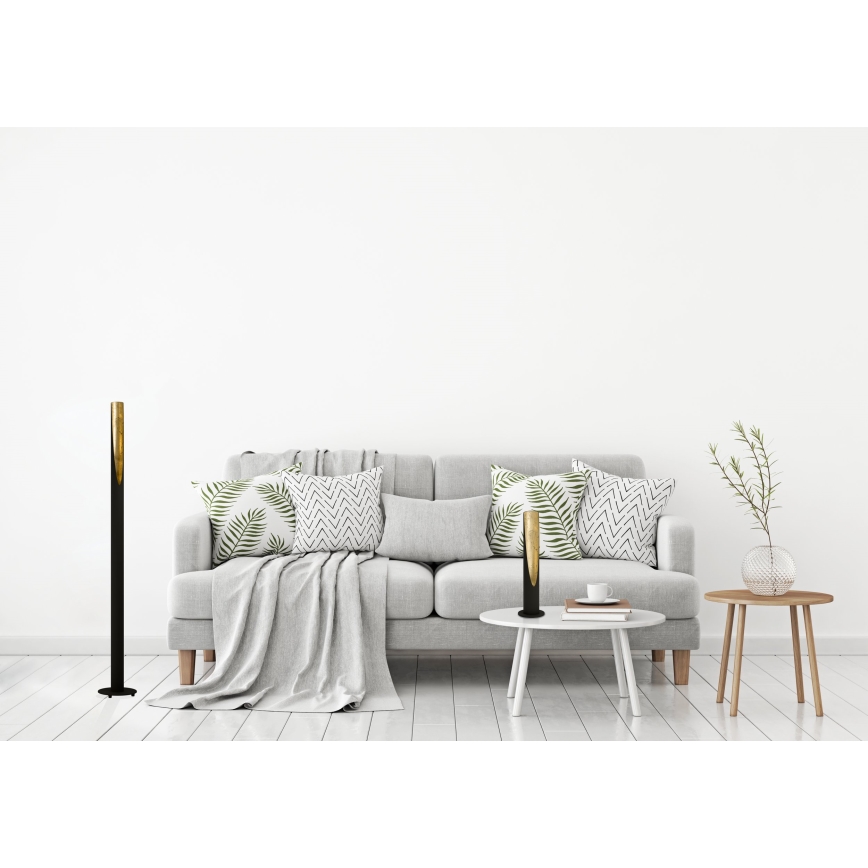 Eglo - LED Лампион 1xGU10/4,5W/230V черен