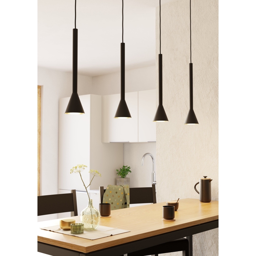 Eglo - LED Полилей на верижка 4xGU10/5W/230V