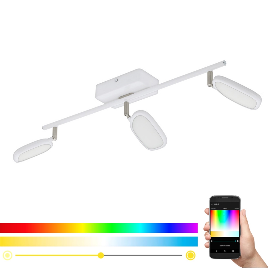 Eglo - LED RGB Спот PALOMBARE-C 3xLED/5W/230V