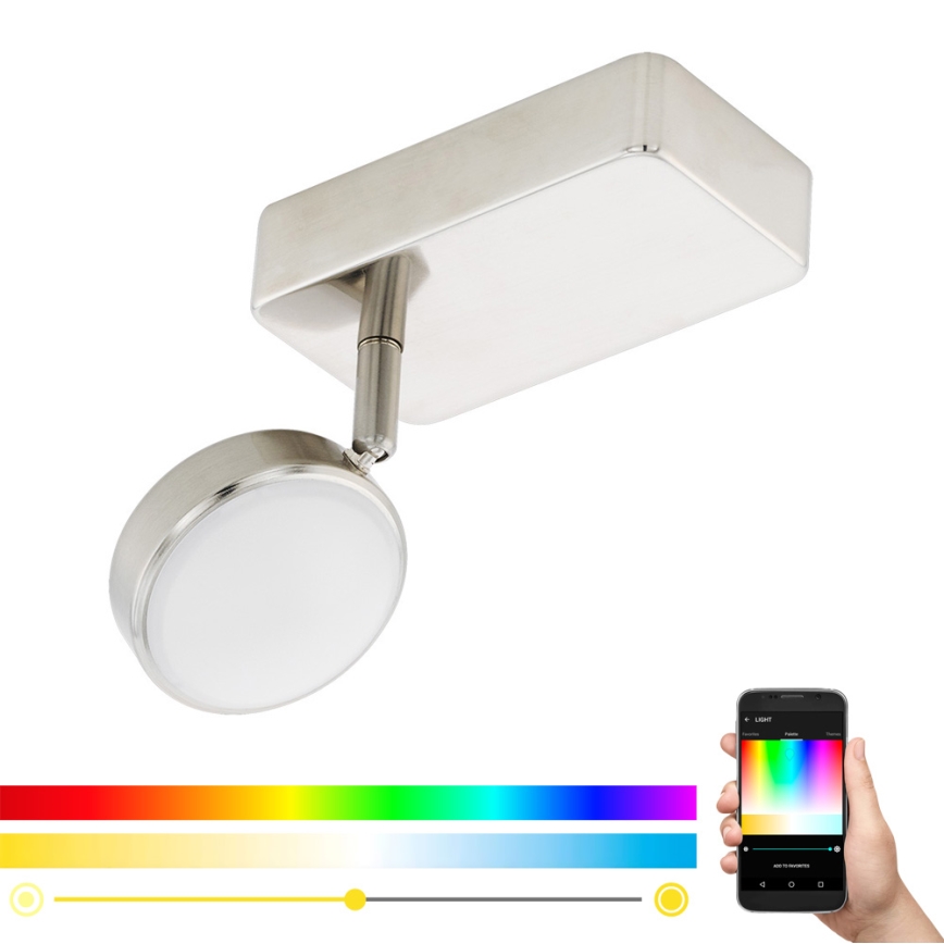 Eglo 97714 - LED RGB Димируем спот CORROPOLI-C LED/5W/230V