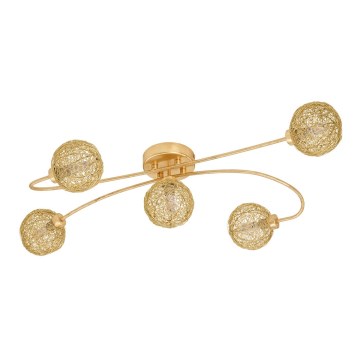 Eglo 97726 - LED повърхностно монтиран полилей CARIS 1 5xG9/3W/230V