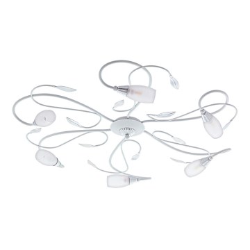 Eglo 97749 - LED полилей за повърхностен монтаж GERBERA 2 6xG9/3W/230V