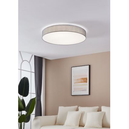 Eglo - LED Димируема лампа за таван LED/60W/230V + дистанционно управление