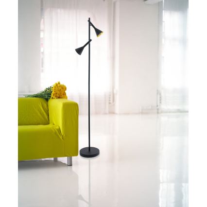 Eglo - LED Стояща лампа 2xGU10/5W/230V