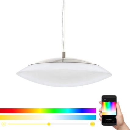 Eglo 97812 - LED Димируем висящ полилей FRATTINA-C 1xLED/27W/230V
