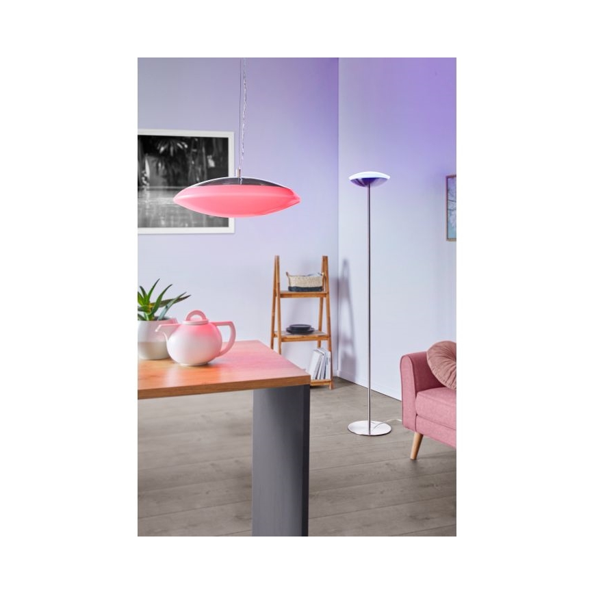 Eglo 97812 - LED RGB полилей на кабел с възможност за димиране FRATTINA-C LED/27W/230V