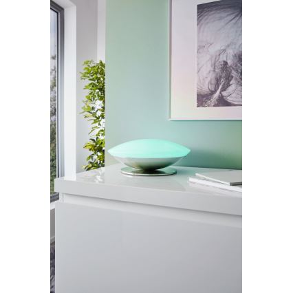 Eglo 97813 - Димируема LED RGB настолна лампа FRATTINA-C 1xLED/18W/230V