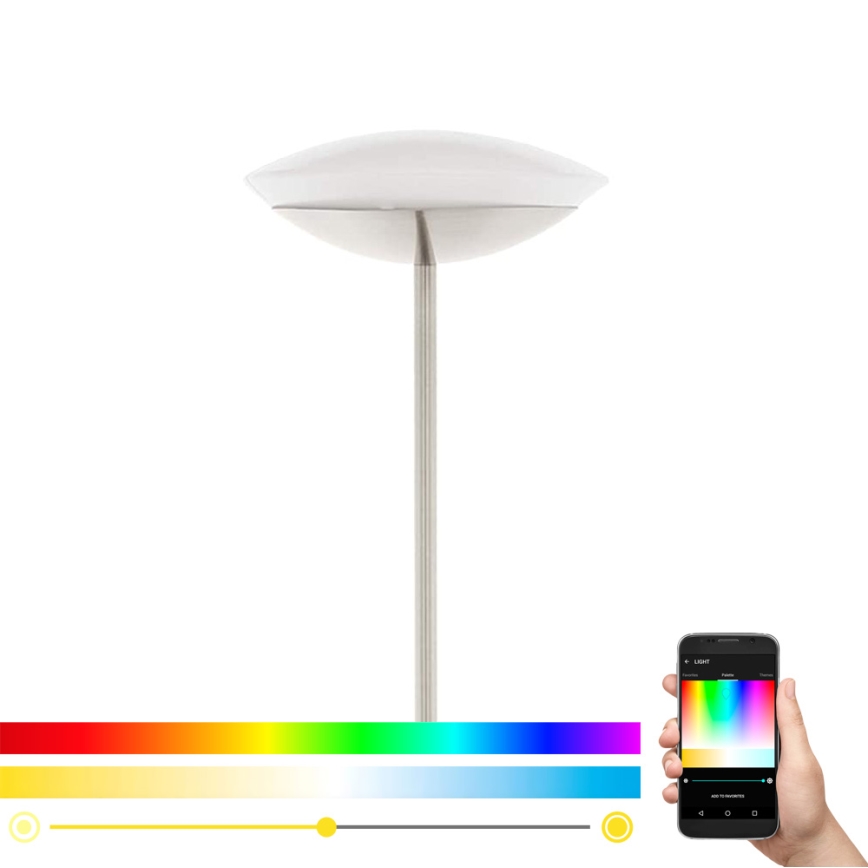 Eglo 97814 - LED RGB димируема подова лампа FRATTINA-C 1xLED/18W/230V