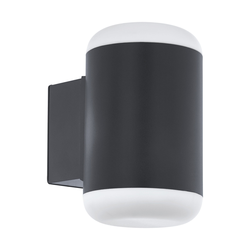 Eglo 97844 - Екстериорна Стенна лампа MERLITO 1xE27/10W/230V черна IP44