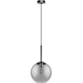 Eglo 97847 - Пендел на кабел TINDARI 1xE27/28W/230V черен/опушен