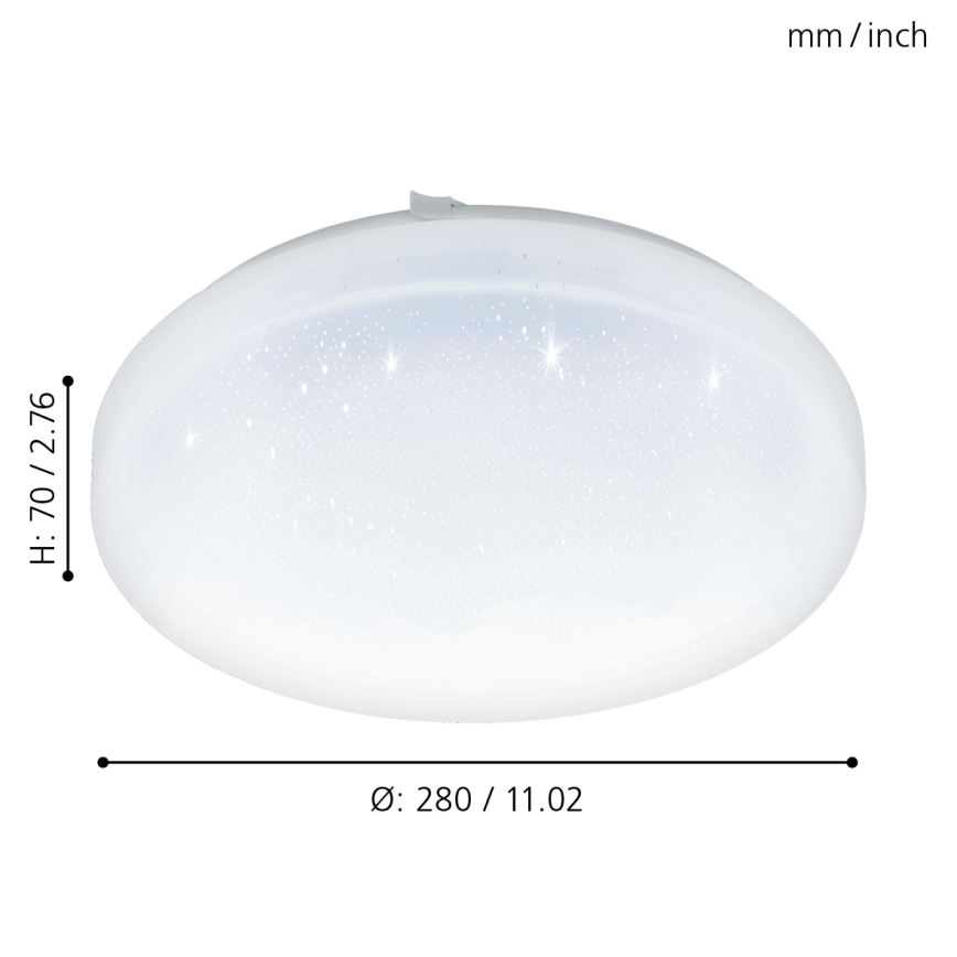 Eglo - LED Лампа за таван LED/11,5W/230V