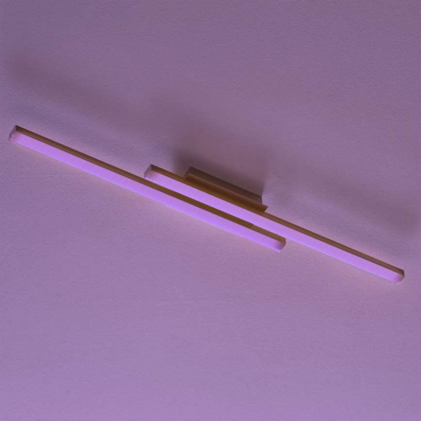 Eglo - LED RGBW димируем повърхностно монтиран таванен полилей FRAIOLI-Z LED/34W/230V 2700-6500K + дистанционно управление