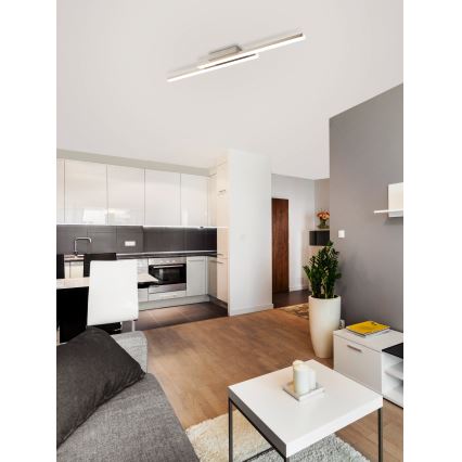 Eglo - LED RGBW димируем повърхностно монтиран таванен полилей FRAIOLI-Z LED/34W/230V 2700-6500K + дистанционно управление
