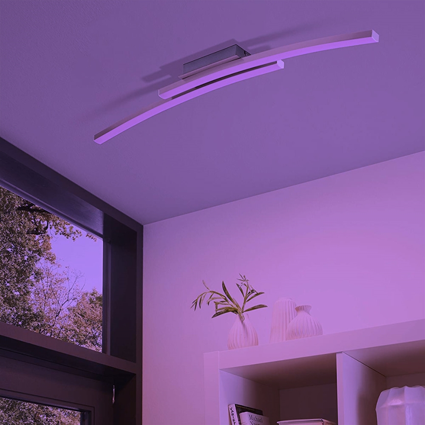 Eglo - LED RGB Димируем полилей FRAIOLI-C 2xLED/17W/230V