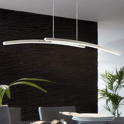 Eglo 97911 - LED RGB полилей на кабел с възможност за димиране FRAIOLI-C LED/34W/230V