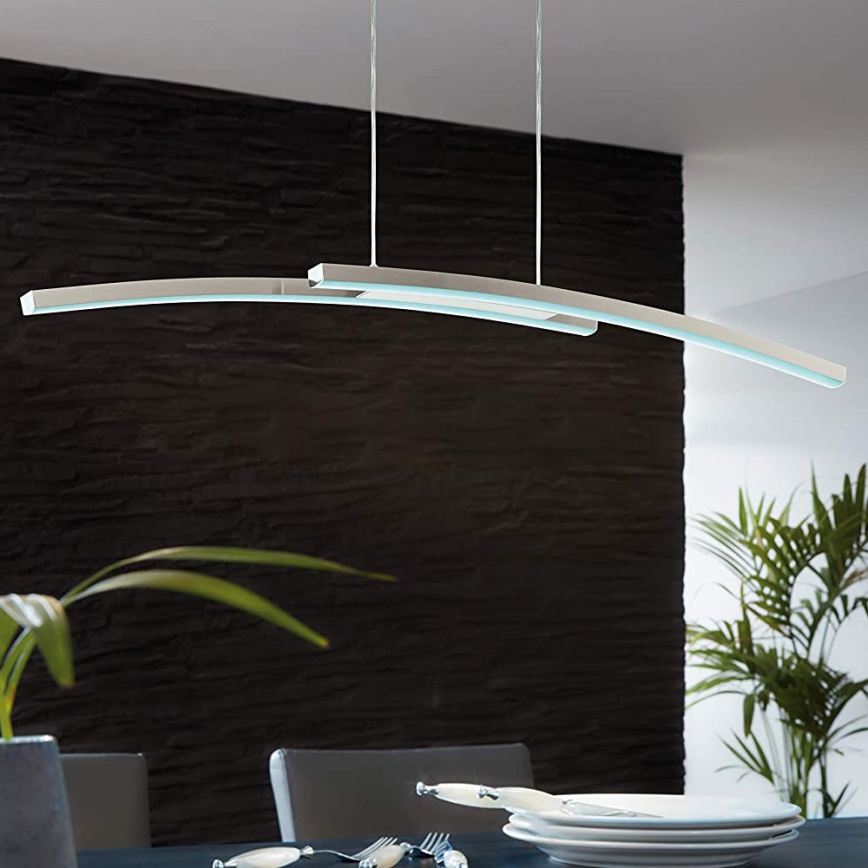 Eglo 97911 - RGB LED димируема висяща лампа на кабел FRAIOLI-C 2xLED/17W/230V