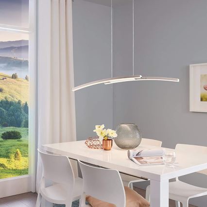 Eglo 97911 - RGB LED димируема висяща лампа на кабел FRAIOLI-C 2xLED/17W/230V