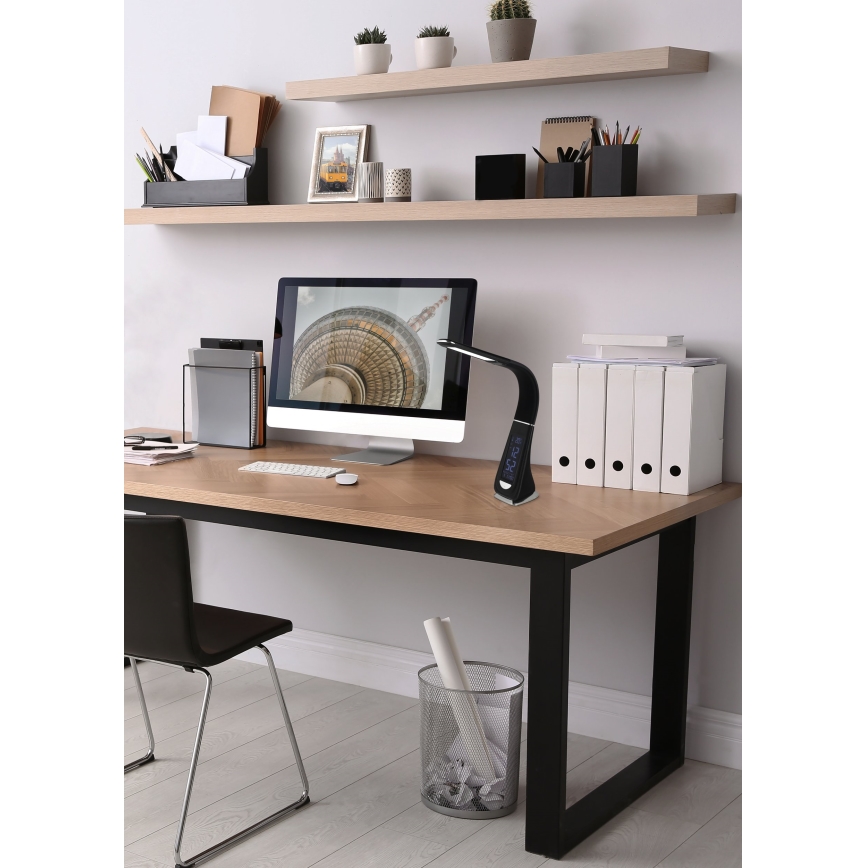 Eglo - Димируема LED Настолна лампа LED/3,2W/230V черна