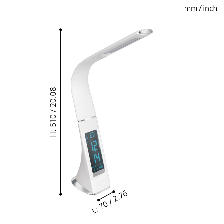 Eglo - Димируема LED Настолна лампа LED/3,2W/230V