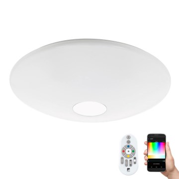Eglo 97918 - LED RGB Димируем плафон TOTARI-C LED/34W/230V + дистанционно управление