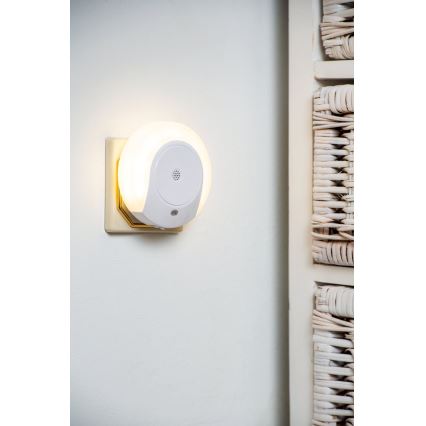 Eglo - LED Нощна лампа със сензор 2xLED/0,4W/230V 3000K